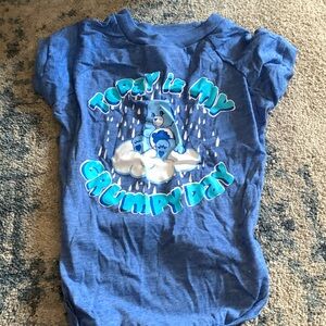 NWOT Grumpy Bear Carebears Size L Dog Shirt